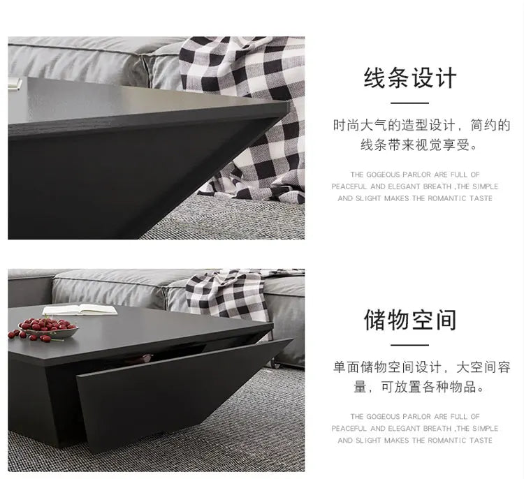 Living Room Coffee Tables Modern Storage Design Home Wood Coffee Tables Nordic Luxury Tavolino Da Salotto Garden Furniture Sets