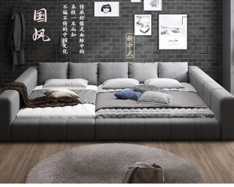 Bedroom Unique Bed Aesthetic Modern Headboard Double Children Bed Sleeping 180x200 Muebles Para Dormitorio Home Accessories