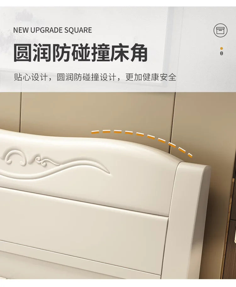 Bedroom Children Bed Luxury Double Single Baby Massage Modern Bed Design Beauty Sun Nordic Wooden Beliche Salon Furniture