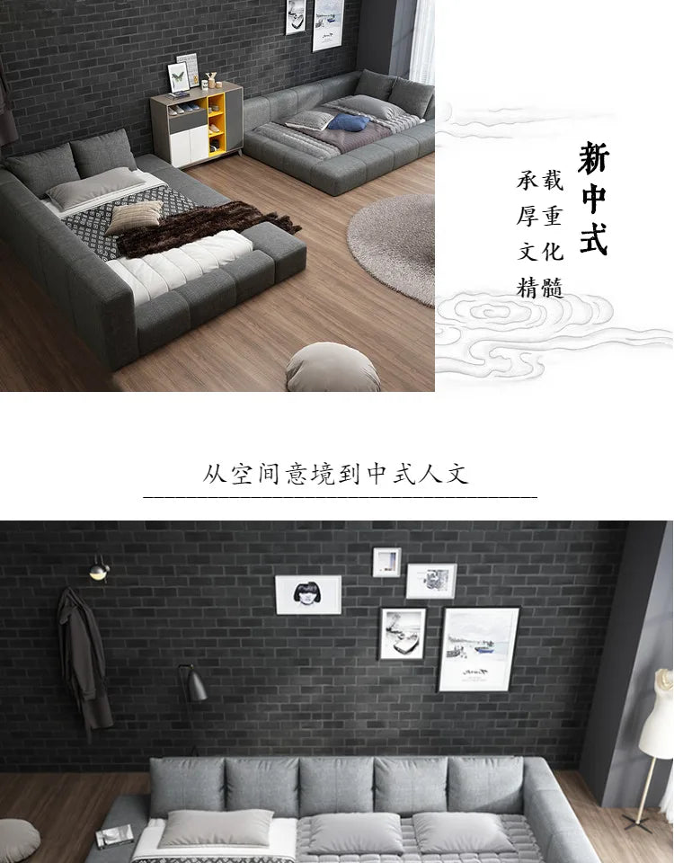 Bedroom Unique Bed Aesthetic Modern Headboard Double Children Bed Sleeping 180x200 Muebles Para Dormitorio Home Accessories