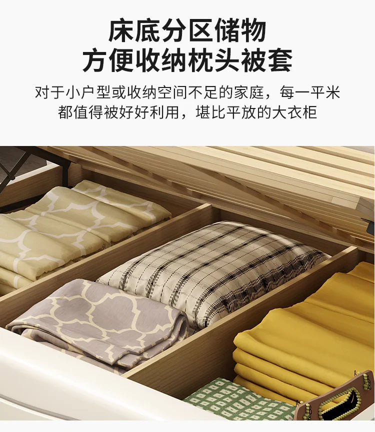 Bedroom Children Bed Luxury Double Single Baby Massage Modern Bed Design Beauty Sun Nordic Wooden Beliche Salon Furniture